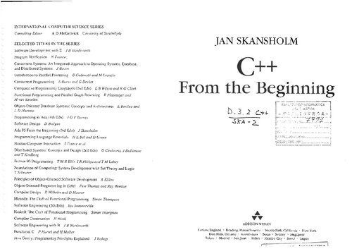دانلود کتاب C++ from the Beginning