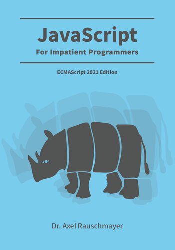 دانلود کتاب JavaScript for impatient programmers