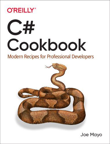 دانلود کتاب C# Cookbook: Modern Recipes for Professional Developers