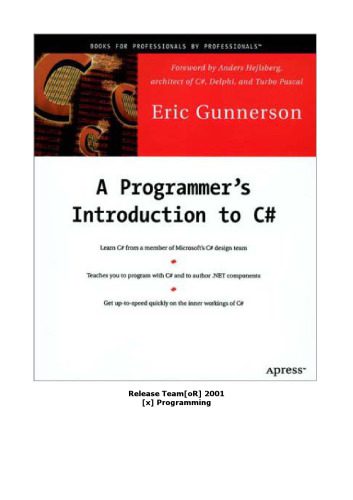 دانلود کتاب A programmer’s introduction to C#