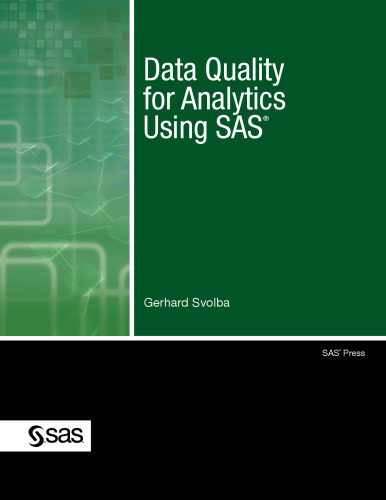 دانلود کتاب Data Quality for Analytics Using SAS