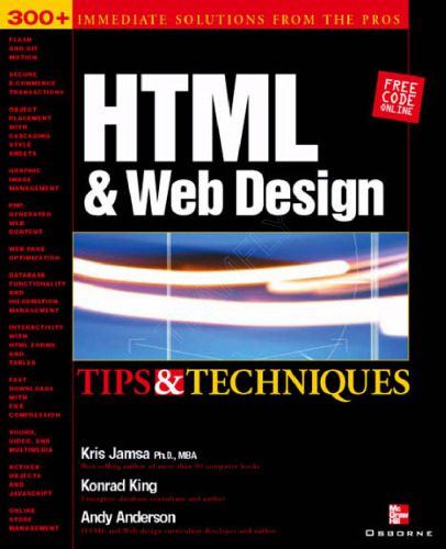 دانلود کتاب HTML and Web Design