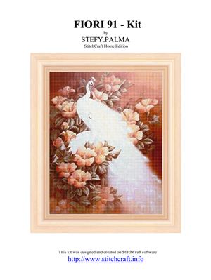 دانلود کتاب Схема вышивки Stefy Palma Fiori №091 – Kit