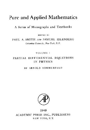 دانلود کتاب Pure and Applied Mathematics