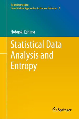 دانلود کتاب Statistical Data Analysis and Entropy