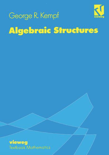 دانلود کتاب Algebraic Structures