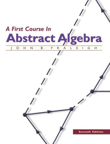 دانلود کتاب A first course in abstract algebra