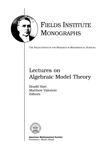 دانلود کتاب Lectures on algebraic model theory