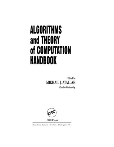 دانلود کتاب Algorithms and theory of computation handbook
