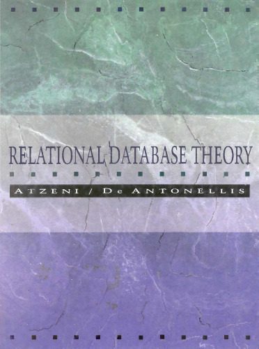 دانلود کتاب Relational Database Theory