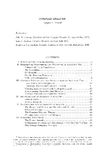 دانلود کتاب Course of complex analysis