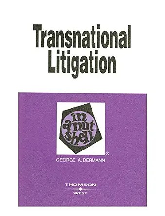 دانلود نسخه کامل کتاب زبان اصلی Transnational Litigation In a Nutshell (Nutshells)