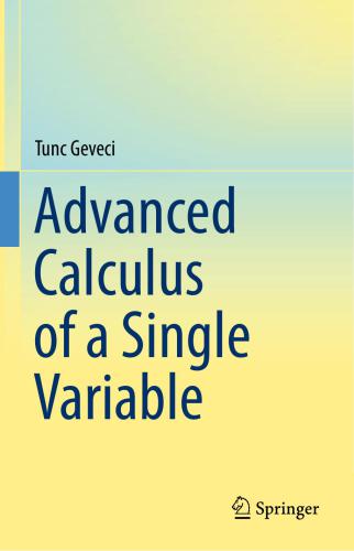 دانلود کتاب Advanced Calculus of a Single Variable
