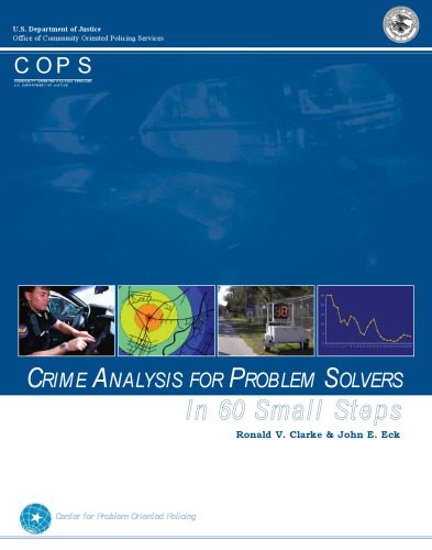 دانلود کتاب Crime Analysis for Problem Solvers in 60 Small Steps