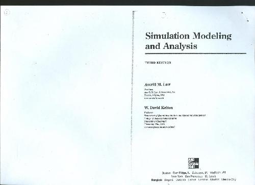 دانلود کتاب Simulation Modeling and Analysis