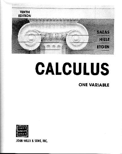 دانلود کتاب Calculus – One Variable