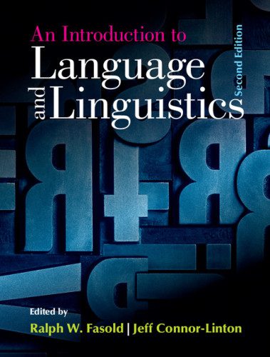 دانلود کتاب An Introduction to Language and Linguistics