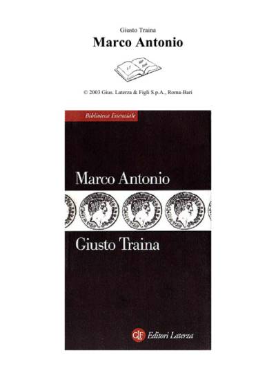 دانلود کتاب Marco Antonio