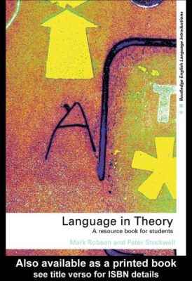 دانلود کتاب Language in Theory: A Resource Book for Students