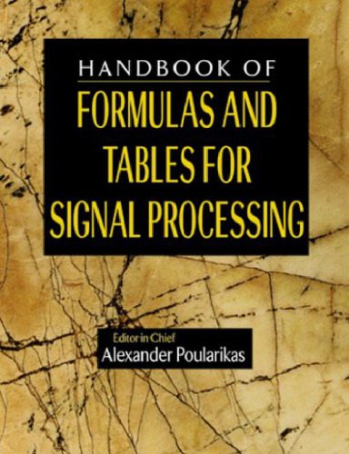 دانلود کتاب The handbook of formulas and tables for signal processing
