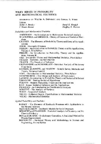 دانلود کتاب An introduction to probability theory and its applications