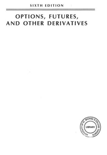 دانلود کتاب Options, futures, and other derivatives