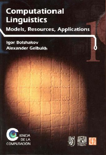 دانلود کتاب Computational Linguistics