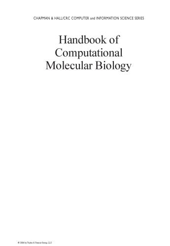 دانلود کتاب Handbook of Computational Molecular Biology