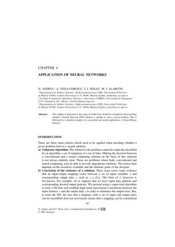 دانلود کتاب Computational Intelligence: For Engineering and Manufacturing
