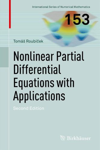 دانلود کتاب Nonlinear Partial Differential Equations with Applications
