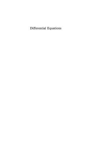 دانلود کتاب Differential Equations: An Introduction with Applications