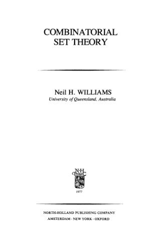 دانلود کتاب Combinatorial set theory