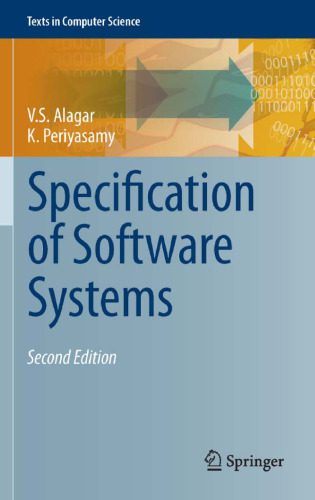 دانلود کتاب Specification of Software Systems