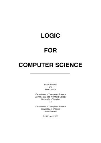 دانلود کتاب Logic for Computer Science