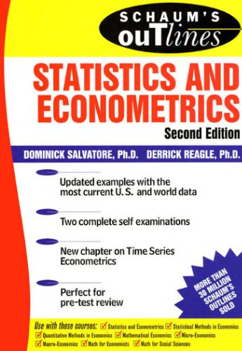 دانلود کتاب Statistics and econometrics
