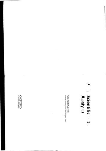 دانلود کتاب Scientific Data Analysis