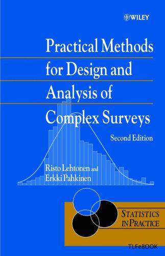 دانلود کتاب Practical methods for design and analysis of complex surveys