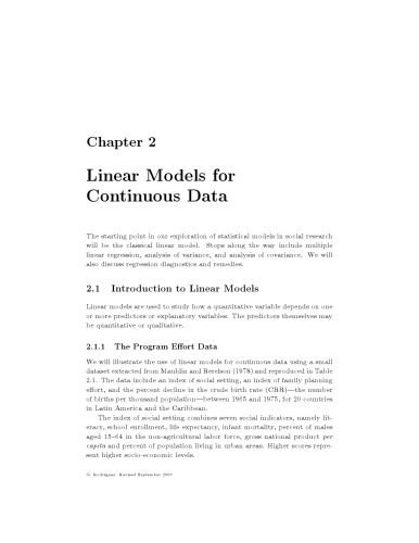 دانلود کتاب Generalized Linear Models