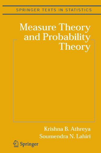 دانلود کتاب Measure Theory and Probability