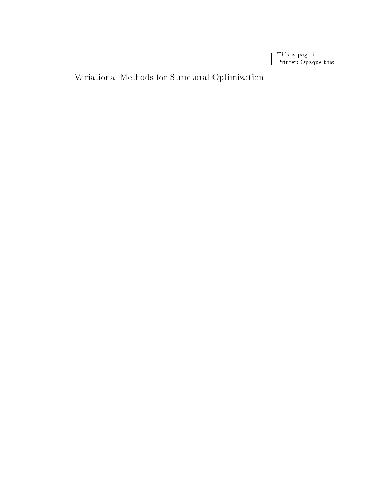 دانلود کتاب Variational Methods For Structural Optimization