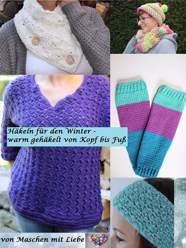 دانلود کتاب Häkeln für den Winter – warm gehäkelt von Kopf bis Fuß