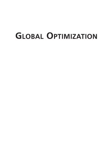 دانلود کتاب Global optimization theory, algorithms, and applications