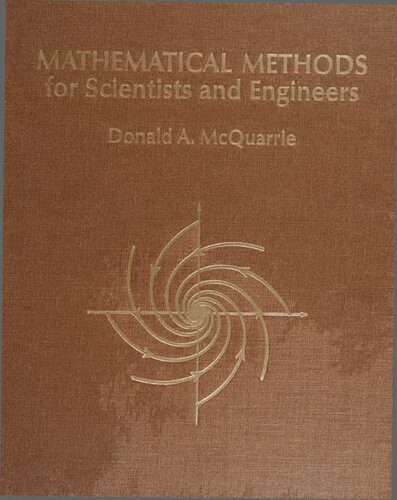 دانلود کتاب Mathematical Methods for Scientists and Engineers