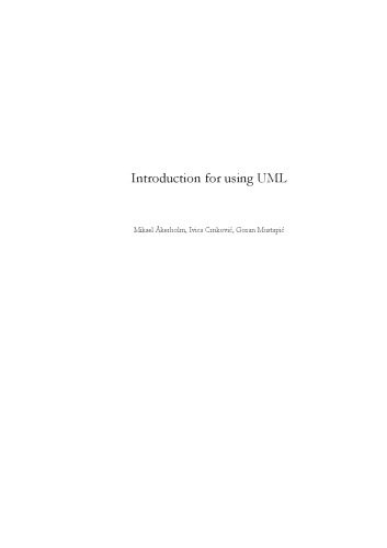 دانلود کتاب Introduction for using UML