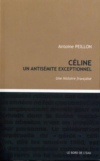 دانلود کتاب Céline, un antisémite exceptionnel