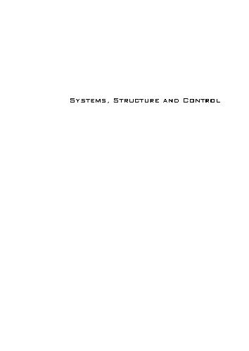 دانلود کتاب Systems Structure and Control