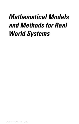 دانلود کتاب Mathematical Models and Methods for Real World Systems
