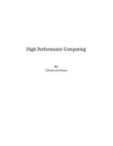 دانلود کتاب High Performance Computing