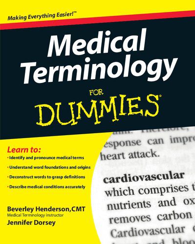 دانلود کتاب Medical Terminology for Dummies