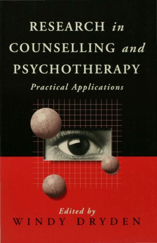 دانلود کتاب Research in Counselling and Psychotherapy: Practical Applications